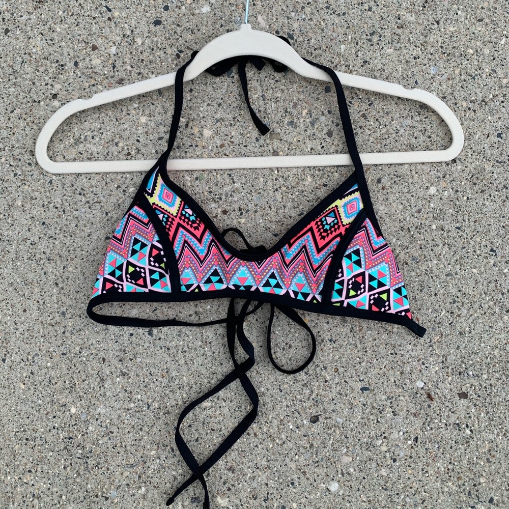 (2/$10) Target Swim Top with double tie back